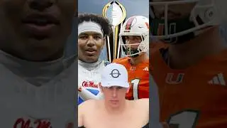 The CFB PLAYOFFS QUARTERFINALS Prediction Pt.1 #miamihurricanesfootball #olemissfootball #cfbplayoff