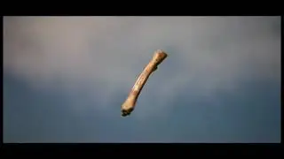 2001 A Space Odyssey 1968  From Bone to Satellite Scene