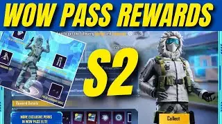 WOW PASS SEASON 2 REWARDS FIRST LOOK PUBG MOBILE | WOW PASS S2 PURCHASE