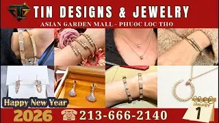 TIN JELWERY & DESIGNS 01-01-2026 | $50 OFF NEW CUSTOMER - FREE SHIPPING #tindesigns #welivecali