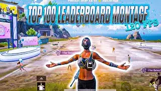 Conqueror Lobby Top 100 Leaderboard Montage 🔥~ Leaderboard Hackers Got Shocked 😤 | IQOO 13 