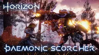 HORIZON ZERO DAWN Gameplay Walkthrough Daemonic Scorcher FULL GAME [4K 60FPS]
