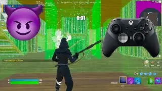 Xbox Elite Series 2 Controller ASMR😈(Fortnite Box Fight Gameplay) 4K