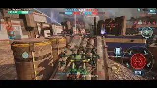 WR ROBOTS Gameplay Enemy Team almost win but my Team won and it was a close call at the end of game 