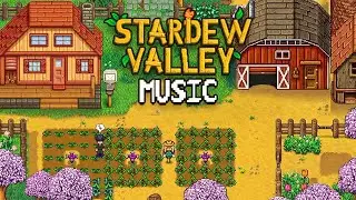 Stardew Valley Music in a Spring Farm 🌸 | Cozy Vibe For Studying, Sleeping & Relaxation
