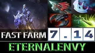 EternaLEnVy [Luna] Fast Farm Efficiency ► Dota 2 7.14