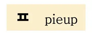 Korean pronunciation - Pieup (ㅍ)