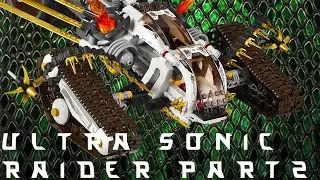 Lego Ninjago: Ultra Sonic Raider (2012) speed build part 2