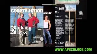 Apex Block Top Rated Insulated Concrete Form ICF ICF's Green Building Block How To Leed