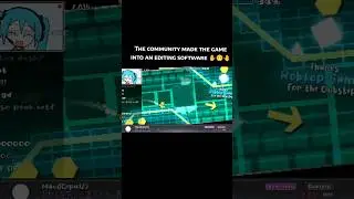 The community made the game into an editing software ✋😶🤚 | #geometrydash #geometrydashshowcase #feed