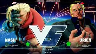 SFV: RB|Bonchan vs RB - Red Bull Battle Grounds Top 8 - CPT 2016