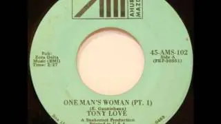 RARE FUNK: Tony Love - One Man&acute;s Woman Pt.1 (Sample)