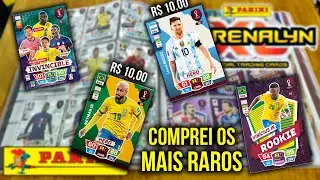 CONSEGUI OS CARDS MAIS RAROS E MAIS DIFICEIS DA COLEÇÃO ADRENALYN XL COPA DO MUNDO 2022