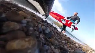 Severne Fox 105 2018 windsurf board testing - Windsurfing UK Magazine