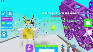 Roblox - Mega Easy Obby - 100th Prestige, 100% Not Worth It