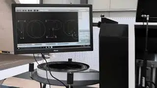 BWZ-C1 channel letter bending machine testing before shipping