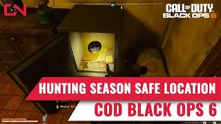 COD Black Ops 6 Hunting Season Safe Code & Location