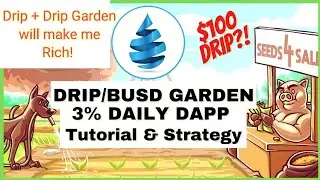 DripNetwork & Drip Garden/animalfarm will make me Rich! #defi #drip