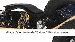 Ukiki Planche &agrave; roulettes Tout Terrain Mountainboard 99CM Skateboard Professionnel