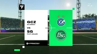 EA Sports FC 26 | &laquo;Грассхопперс&raquo; Цюрих против &laquo;Санкт-Галлена&raquo; &mdash; Суперлига Швейцарии | Геймплей на...