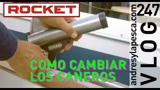 MONTAJE CAÑEROS FISHING ROCKET
