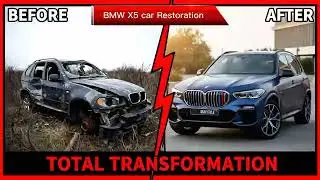 BMW X5 Restoration: Full Repair and refurbishment process | luxury car makeover