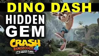 Dino Dash: Hidden Gem Location | Crash Bandicoot 4: It's About Time