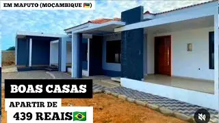 Conheça os preços de casas apartir de 439 reais 🇧🇷 em Moçambique🇲🇿 | #brasil #turismo #vlog