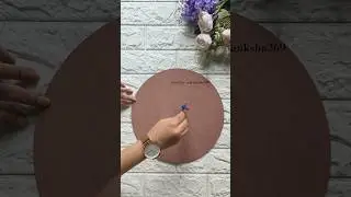 😱  Lippan Art ।। 😍 Wall Hanging Craft Ideas ।। 😱 Easy and Simple Craft #shorts #art #diy #trending