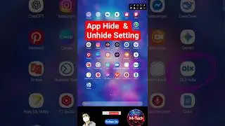 Samsung Users Must Know This 😳 | App Hide & Unhide Setting! #samsung #mobile #tablet #tech #hide #ai