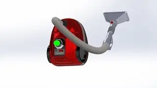 SolidWorks - Luigi's Mansion: Poltergust 5000 -  SpeedyWorks ep. 6