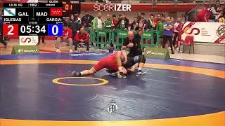 1º R. FS - 86Kg: IGLESIAS VILELA, DAMIAN (GAL) GARCIA-ZOZAYA GUILLEN, JAIME (MAD)