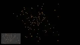 Fireflies 3D Model Full 2010 Frames Animation