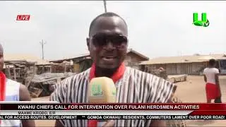 Kwahu Chiefs Call For Intervention Over Fulani Herdsmen Activities