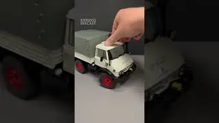 ASMR Unboxing of the Unimog 406 by Schuco in 1:18 Scale Diecast Model