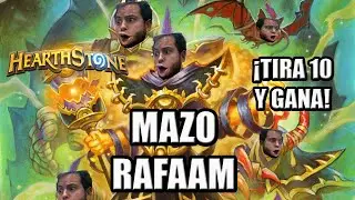 ¡Mejor de lo que esperaba! Mazo RAFAAM ¡Invoca 10 y Gana! | Hearthstone