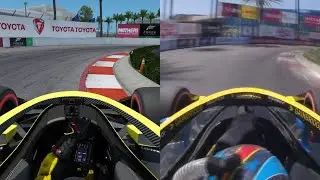 Colton Herta is faster than me | Formula Americas 2020 vs Indycar 2022 Long Beach
