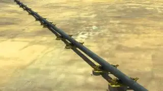 shore pull pipeline