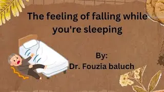 falling sensation when sleeping |hypnic jerks  |falling dropping sensation anxiety #healthtube