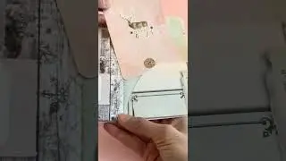 No Fuss Junk Journal w: 7 Pockets Flip book Flat mail Fun Tutorial