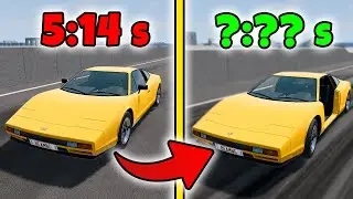 How much FASTER is a car without Doors? | BeamNG Drive