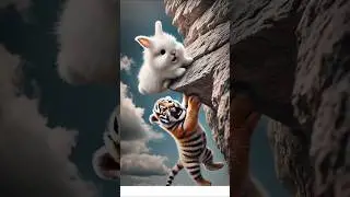 rabbit and tiger friendship / #ai #storytime