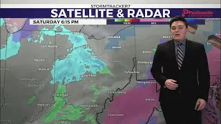 Light snow to return this evening and ending of the weekend