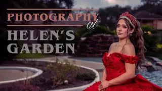 Sweet 16 Photoshoot with Koyfman Photo and Video Production at Helen's Garden
