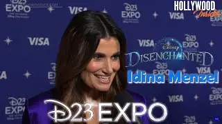 Red Carpet Revelations | Idina Menzel on Disenchanted Premiere Reveal at D23 Expo 2022