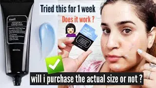 🌿I tried Klairs midnight blue calming cream for 7 days | ✅Will i purchase or not ❌? | Bhawna Sharma