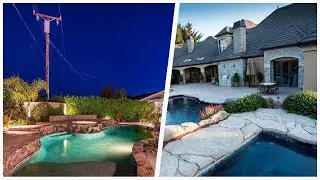 75 Farmhouse Stamped Concrete Pool Design Ideas You'll Love 😊