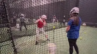 Jay Fouts hitting workouts at Training  HQ