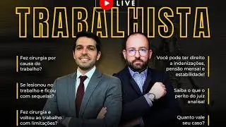Live Trabalhista de Acidentes