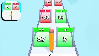 Long Pencil Run ​- All Levels Gameplay Android,ios (Part 3)